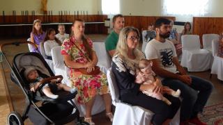 Uvítanie detí do života v obci Paňovce 