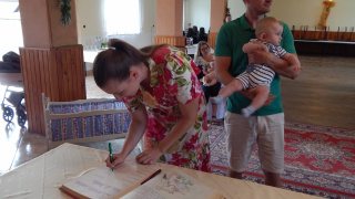 Uvítanie detí do života v obci Paňovce 