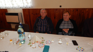 Posedenie dôchodcov v kultúrnom dome    