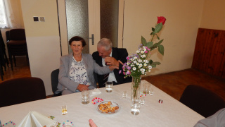 Posedenie dôchodcov v kultúrnom dome    