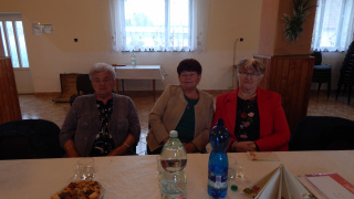 Posedenie dôchodcov v kultúrnom dome    