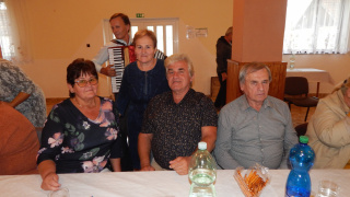 Posedenie dôchodcov v kultúrnom dome    
