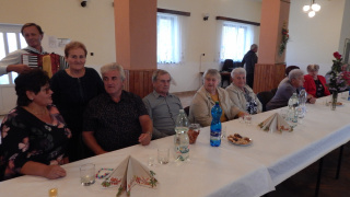 Posedenie dôchodcov v kultúrnom dome    