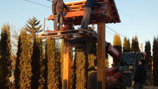 Drevená zvonička 
