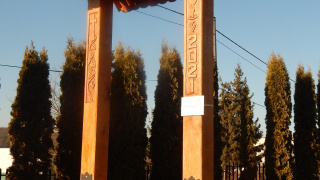Drevená zvonička 