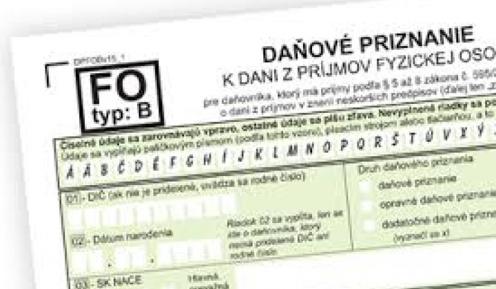 Fotka - Upozornenie - Daňové priznanie za nehnuteľnosti nadobudnuté v roku 2025, je potrebné podať do 31.01.2026.