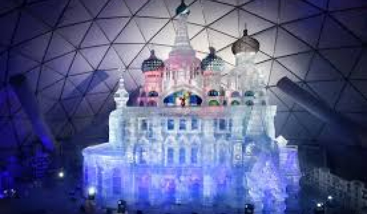 Fotka - Ľadové sochy na Hrebienku 